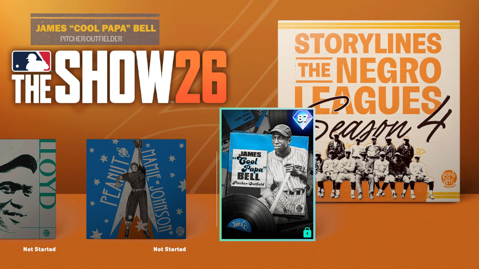 All MLB The Show 26 The Negro Leagues Series Rewards