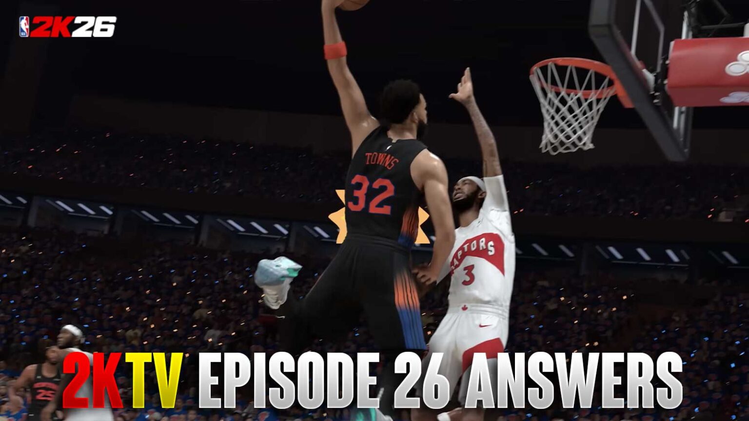 NBA 2K26 2KTV Episode 26 Answers